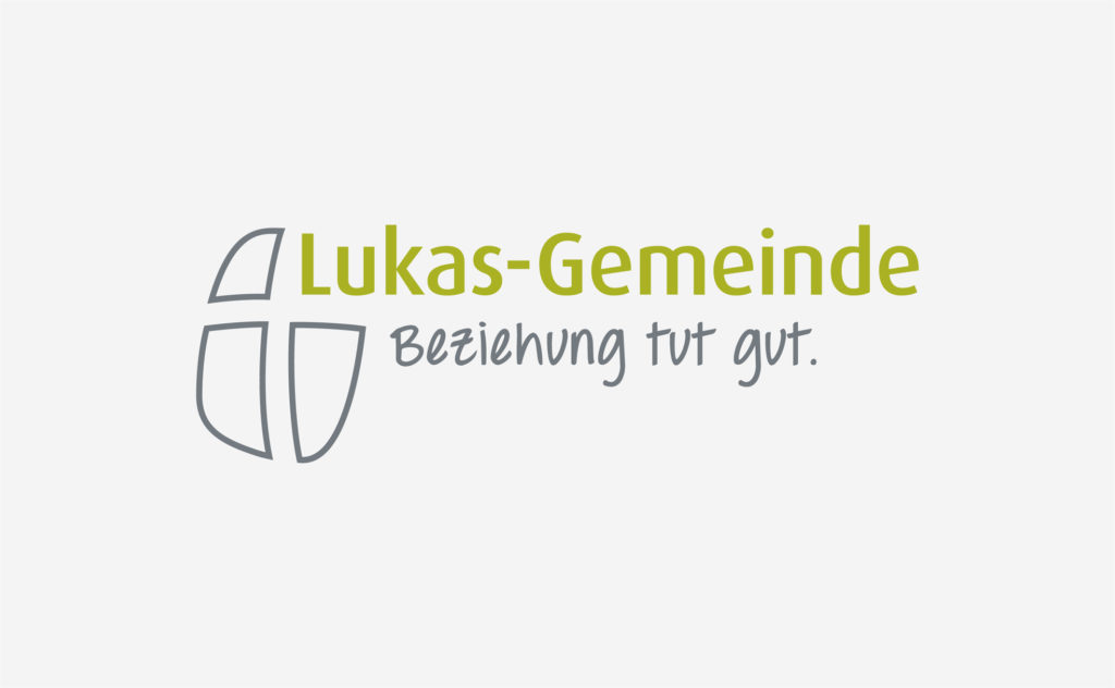 Logo-Redesign für Lukas-Gemeinde Berlin, Farbversion Startseite