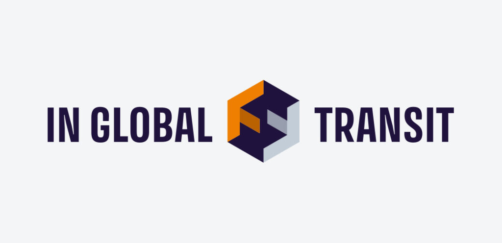 Logo des Forschungsprojektes „In Global Transit“ am German Historical Institute in Washington