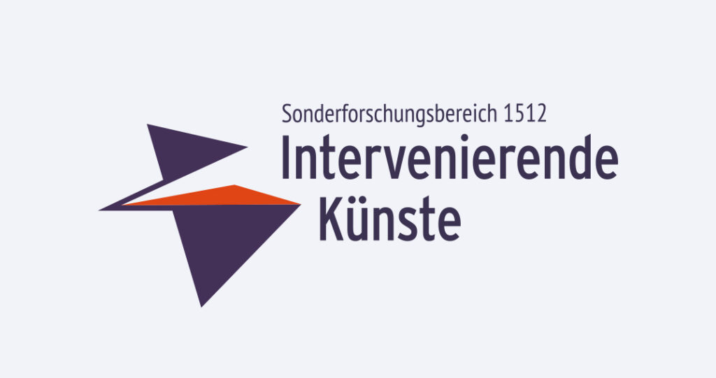 Logo des SFB 1512 Intervenierende Künste an der Freien Universität Berlin