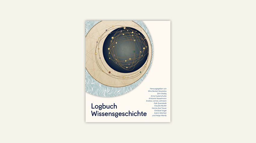 Cover der Abschlusspublikation Logbuch Wissensgeschichte des SFB 980 „Episteme in Bewegung“